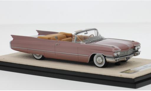 Cadillac Series 62 1/43 Stamp Models Cabriolet pink/orange 1962 1:43 modellautos