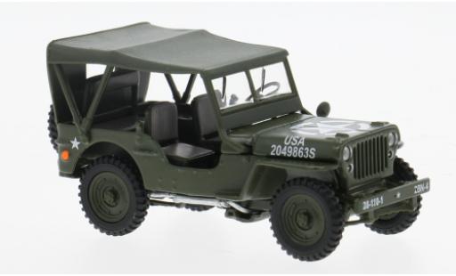 Modellautos Jeep Willys 1/43 Cararama 4 x 4 W oliv 1:43 Jeep Willys 1/43 Cararama 4 x 4 W oliv 1:43 modellautos