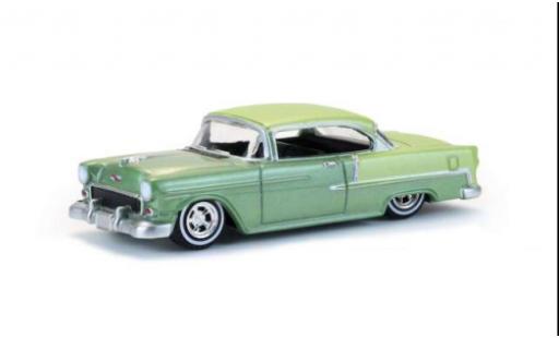 Chevrolet Bel Air 1/64 Greenlight - Lowrider gr&uuml;n/gr&uuml;n 1956 1:64 modellautos