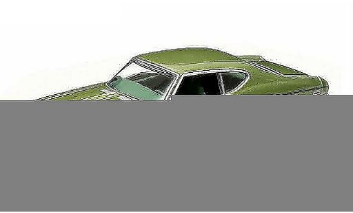 Chevrolet Chevelle tuning 1/64 Greenlight Copo gr&Atilde;&frac14;n 1969 modellautos
