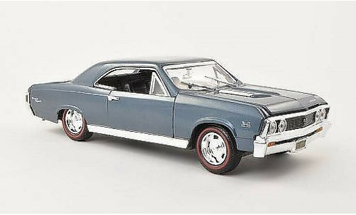 Chevrolet Chevelle SS 1/18 Motormax 396 grau-blau 1967 modellautos