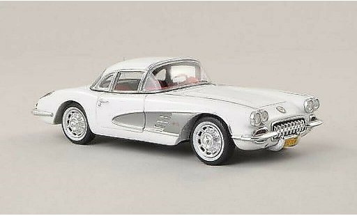 Chevrolet Corvette Convertible 1/43 Spark C1 (C1) Hardtop weiss/grau 1960 modellautos