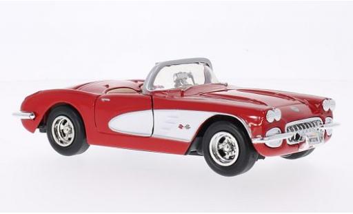 Chevrolet Corvette 1/24 Motormax (C1) rot 1:24 modellautos