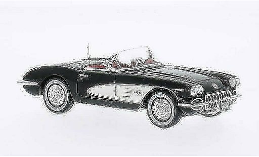 Chevrolet Corvette Convertible 1/43 Neo C1 C1 schwarz/weiss 1959 modellautos