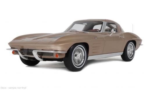 Chevrolet Corvette 1/12 GT Spirit C2 beige 1963 1:12 modellautos