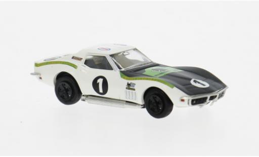 Chevrolet Corvette 1/87 Brekina C3 1970 Ecurie Leopard #1 1:87 modellautos