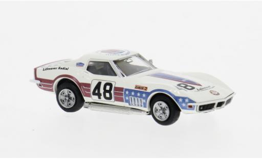 Chevrolet Corvette 1/87 Brekina C3 1971 Greenwood #48 1:87 modellautos