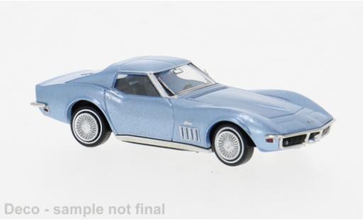 Chevrolet Corvette 1/87 Brekina C3 blau 1967 1:87 modellautos