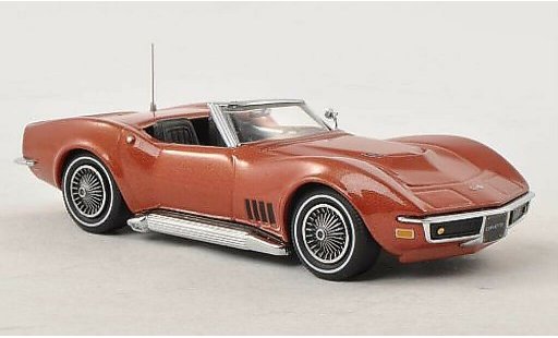 Chevrolet Corvette Convertible 1/43 Vitesse C3 Cabrio bronze 1968 modellautos