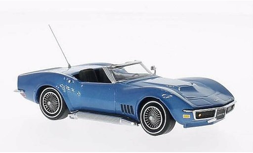 Chevrolet Corvette Convertible 1/43 Vitesse C3 Cabrio blau 1968 modellautos