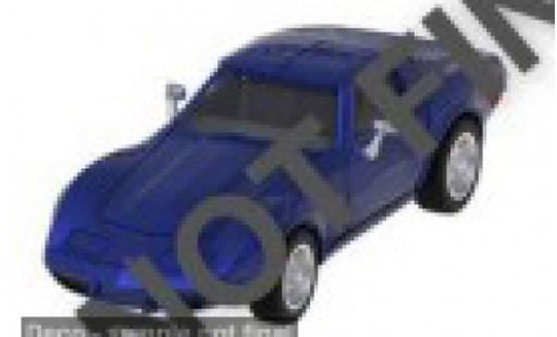 Chevrolet Corvette 1/64 Majorette (C3) blau 1976 1:64 modellautos