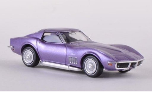 Chevrolet Corvette Coupe 1/87 Brekina C3 lila modellautos