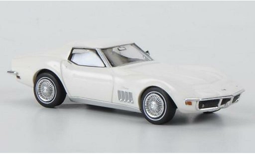 Chevrolet Corvette Coupe 1/87 Brekina C3 weiss modellautos