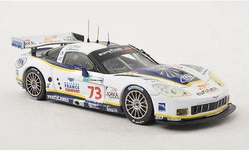 Chevrolet Corvette Racing (.R) 1/43 IXO C6 C6.R No.73 Euroflash 24h Le Mans 2008 modellautos