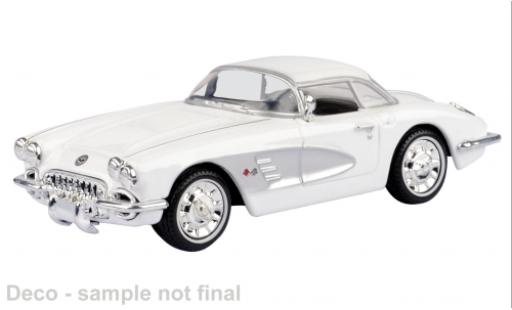 Chevrolet Corvette 1/43 Motormax weiss 1958 1:43 modellautos