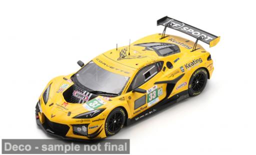 Chevrolet Corvette 1/18 Spark Z06 LMGT3 24h Le Mans 2025 #33 B.Keating/J.Edgar 1:18 modellautos