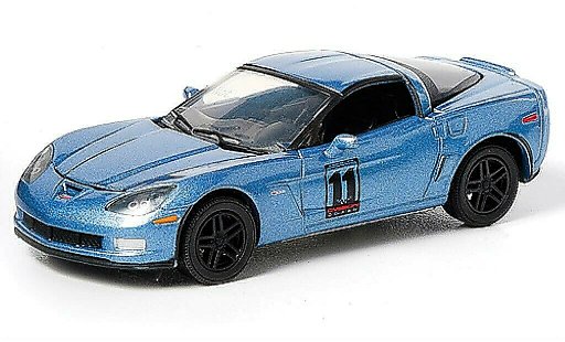 Chevrolet Corvette Coupe 1/64 Greenlight C6 blau 2011 modellautos