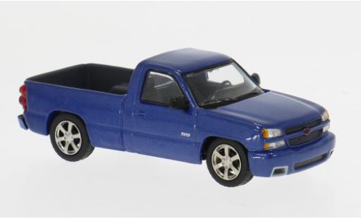 Chevrolet Silverado 1/64 Para64 Single Cab blau 2006 1:64 modellautos