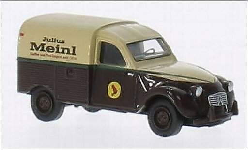 Citroen 2CV Fourgonnette 1/87 Brekina AZU Julius Meinl modellautos
