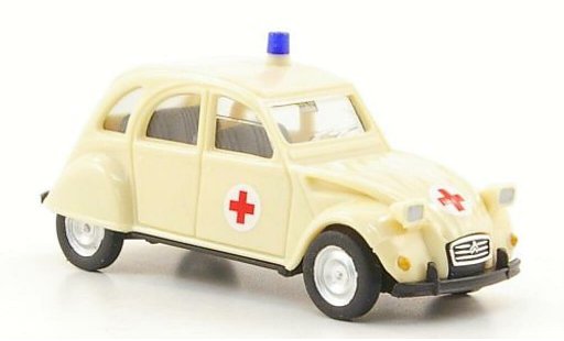 Citroen 2CV Berline 1/87 Herpa DRK Gummersbach modellautos