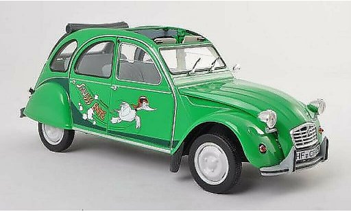 Citroen 2CV V6 1/18 Norev Club Sausss Ente gr&Atilde;&frac14;n 1987 modellautos