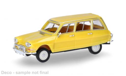 Citroen Ami 6 1/87 Herpa Break gelb 1:87 modellautos