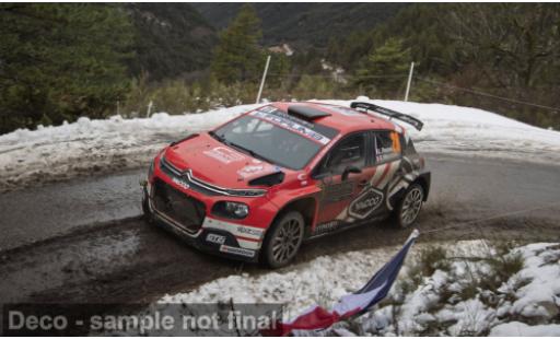 Citroen C3 1/43 IXO Rally2 Rallye Monte Carlo 2026 #20 L.Rossel/G.Mercoiret 1:43 modellautos