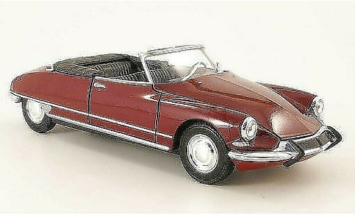 Citroen DS 19 1/24 Welly Cabrio rot offen modellautos