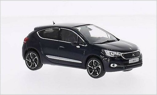 DS Automobiles DS4 Berline 1/43 Norev mettalic blau 2015 modellautos