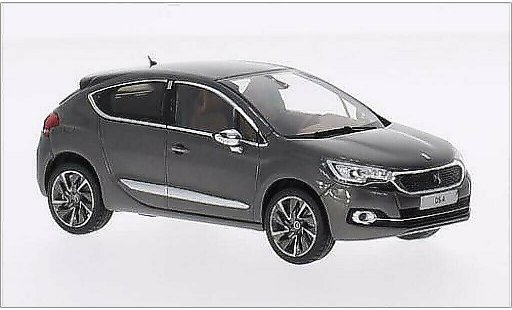 DS Automobiles DS4 Berline 1/43 Norev mettalic grau/schwarz 2015 modellautos