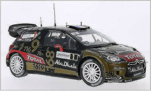 DS Automobiles DS3 WRC 1/18 Norev No.1 Total Rallye de France 2013 /D.Elena modellautos