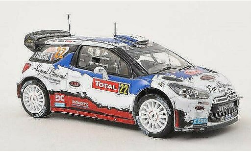 DS Automobiles DS3 WRC 1/43 IXO No.22 Rally Monte Carlo 2013 /X.Panseri modellautos