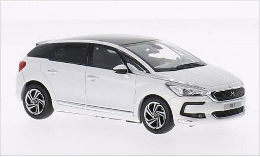 DS Automobiles DS5 Berline 1/43 Norev mettalic weiss 2015 modellautos