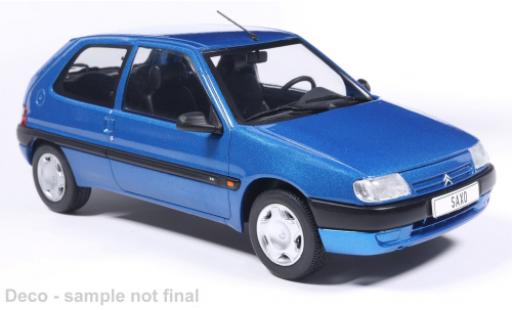 Modellautos Citroen Saxo blau 1997 1/24 WhiteBox