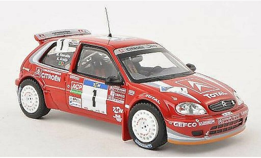 Citroen Saxo S1600 1/43 IXO No.1 Rally Portugal 2004 /M.Ramalho modellautos