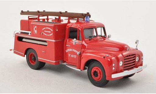 Citroen T46 pompiers 1/43 Norev Pompe Guinard Sapeurs Feuerwehr St. Avit Feuerwehr (F) 1962 modellautos