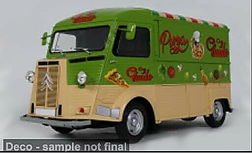 Modellautos Citroen Type HY 1969 Guido Pizza 1/18 Solido