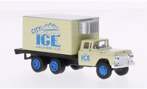 Modellautos Ford F-500 1/87 Classic Metal Works Box Truck City Ice Delivery Co. 1960 Ford F-500 1/87 Classic Metal Works Box Truck City Ice Delivery Co. 1960 modellautos
