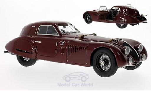 Modellautos Alfa Romeo 8C 1/18 CMC 2900 B Speciale Touring Coupe rot RHD 1938 Alfa Romeo 8C 1/18 CMC 2900 B Speciale Touring Coupe rot RHD 1938 modellautos
