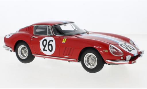 Ferrari 275 1/18 CMC GTB/C No.26 North American Racing Team 24h Le Mans 1966 modellautos