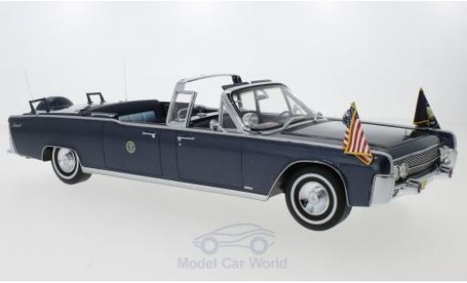 Lincoln Continental 1/18 CMF SS-100-X mettalic blau John F. Kennedy 1961 modellautos