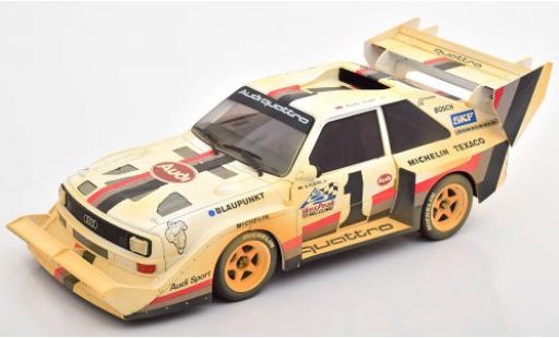 Audi Sport Quattro 1/18 CMR Sport quattro S1 E2 No.1 Sport International Hill Climb Pikes Peak 1987 modellautos