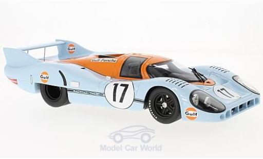 Porsche 917 1971 1/18 CMR LH No.17 Gulf 24h Le Mans 1971 J.Siffert/D.Bell modellautos