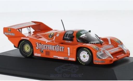 Modellautos Porsche 956 1985 1/43 CMR B No.1 Jägermeister DRM 200 Meilen Norisring 1985 S.Bellof Porsche 956 1985 1/43 CMR B No.1 Jägermeister DRM 200 Meilen Norisring 1985 S.Bellof modellautos