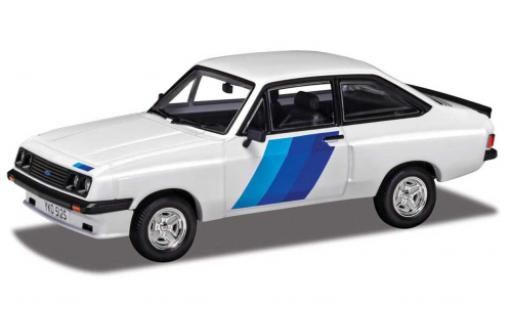 Ford Escort 1/43 Corgi MK II RS 2000 weiss/Dekor RHD 1979 modellautos