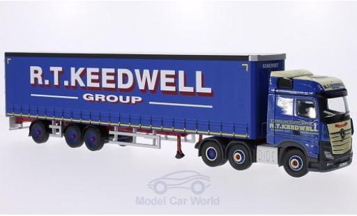 Modellautos Mercedes Actros 1/50 Corgi MP4 RHD R.T. Keedwell Group Gardinenplanen-Sattelzug ohne Vitrine Mercedes Actros 1/50 Corgi MP4 RHD R.T. Keedwell Group Gardinenplanen-Sattelzug ohne Vitrine modellautos