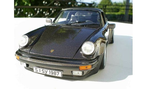 Porsche 911 Turbo 1/18 Norev 3.3 cabriolet modellautos