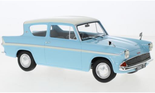Modellautos Ford Anglia 1/18 Cult Scale Models 105E blau/beige RHD 1961 Ford Anglia 1/18 Cult Scale Models 105E blau/beige RHD 1961 modellautos