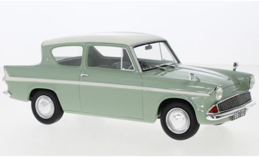 Ford Anglia 1/18 Cult Scale Models 105E gr&uuml;n/beige RHD 1961 modellautos