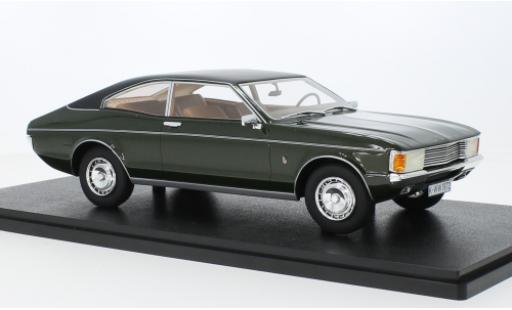 Modellautos Ford Granada 1/18 Cult Scale Models MKI 2300 GXL Coupe metallise vert foncé 1972 Ford Granada 1/18 Cult Scale Models MKI 2300 GXL Coupe metallise vert foncé 1972 modellautos
